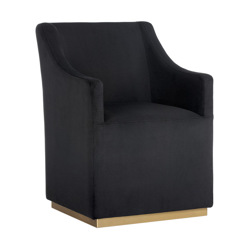 Zane Wheeled Lounge Chair
