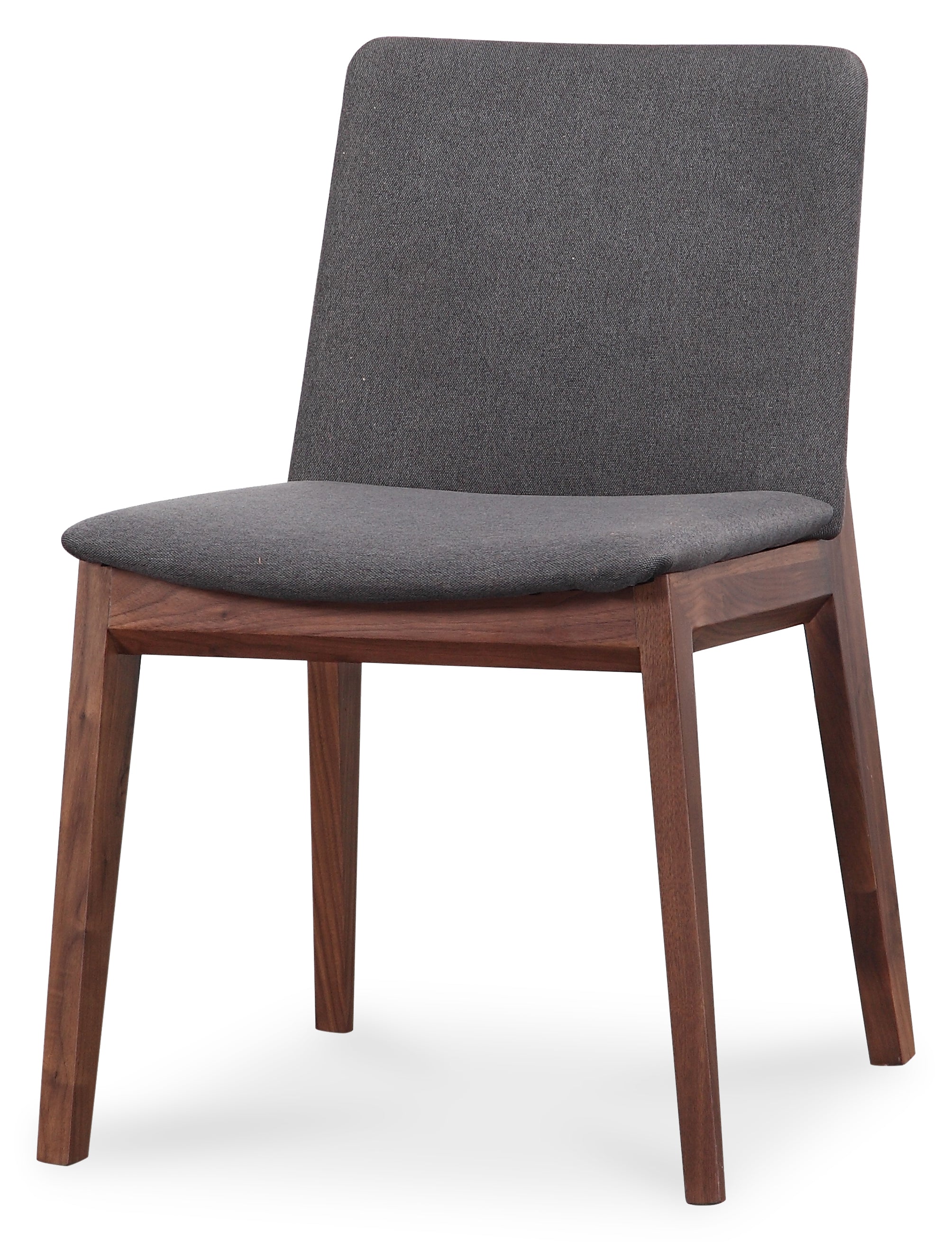 Deco Dining Chair Black Pvc-Set Of Two